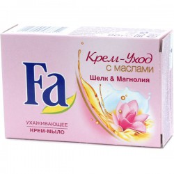 Мыло туалетное FA Крем-уход с маслами шелка и магнолии 90 г