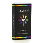 Линзы контактные, OKVision (ОКей Вижен) 2 шт Фьюжен bc 8.6 мм Green 2 (-4.00)